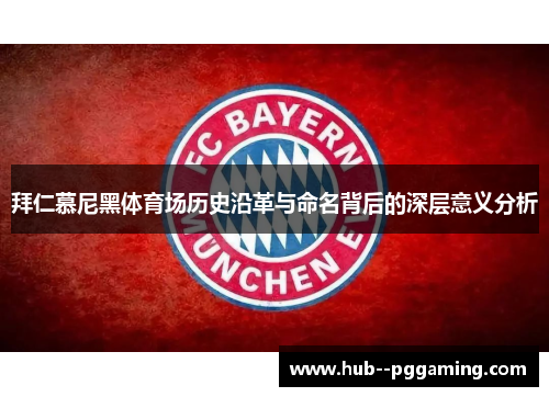 拜仁慕尼黑体育场历史沿革与命名背后的深层意义分析